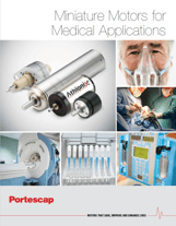 Motors for Medical Applications Brochure Frontpage